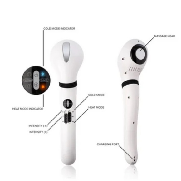 Palm NRG Heat Cold Massager - Picture 3 of 11